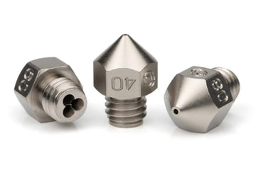 Bondtech - CHT® Coated Brass Nozzle - MK8 - 1 pcs (Pick a Size)