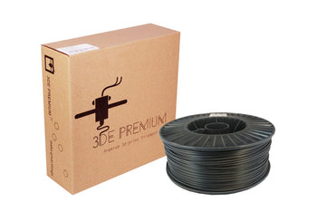 Carbon Fiber Black - 3DE Premium PLA - 2.85mm (3KG GIGANT SPOOL)