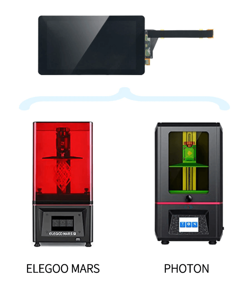 Chitu - 2K LCD skærm - Photon S- ELEGOO Mars Pro