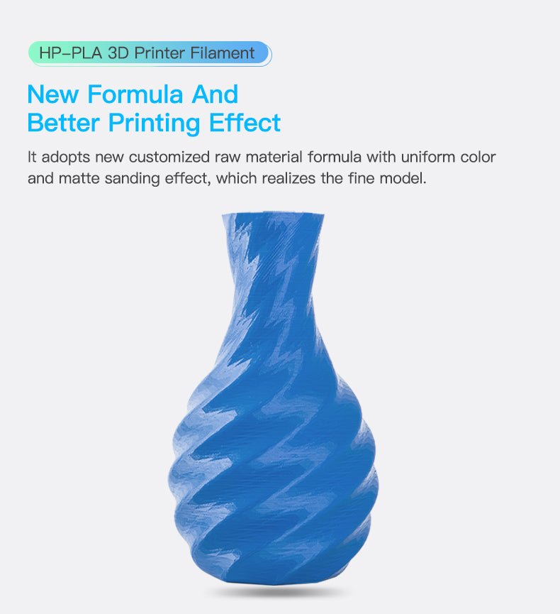 Creality 3D Filament - HP - PLA Filament Blue - 1.75mm - 1kg