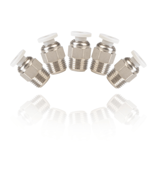Creality 3D - Large Tube Connector - Push Fitting - 1.75mm - 2 pcs