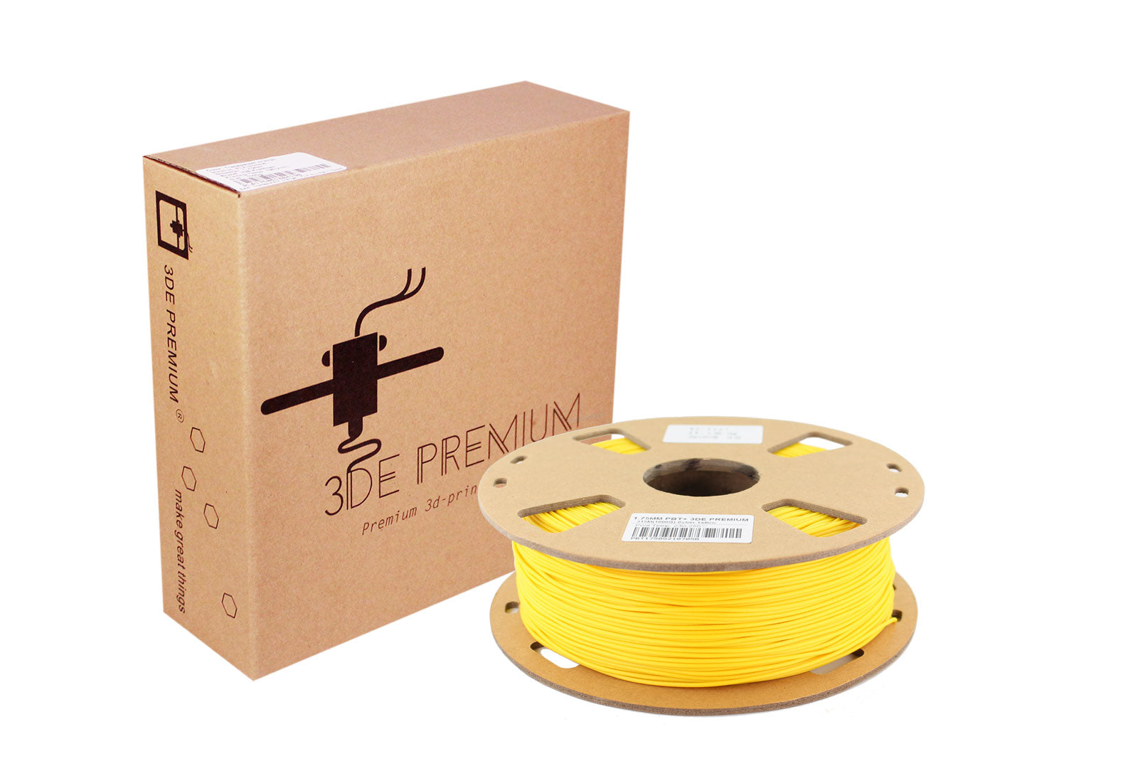 3DE Premium - PBT+ - Cyber Yellow - 1.75mm - 1kg
