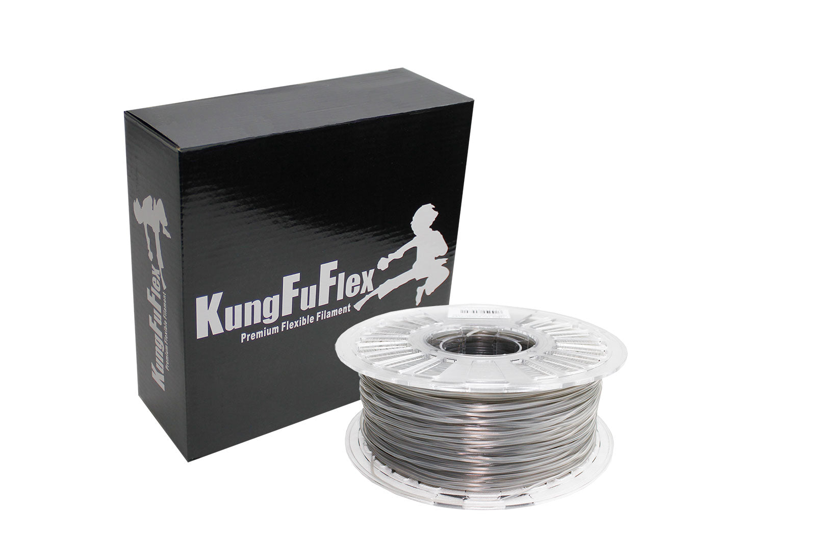 KungFuFlex - Soft Flex - 85A - Smokey Grey - 1.75mm - 1kg