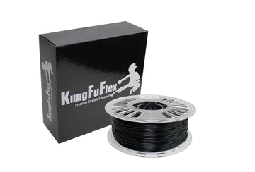 KungFuFlex - Soft Flex - 85A - Panther Black - 1.75mm - 1kg