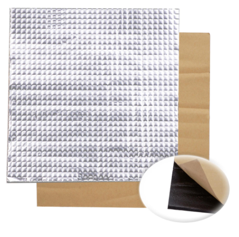 Foil Self-Adhesive Heat Insulation Cotton - 310x310x7mm