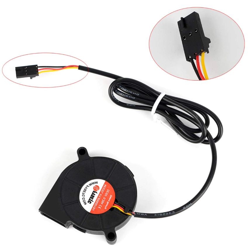 Fysetc - 50x50x15mm Fan/Blæser - 5V - MK3 Series