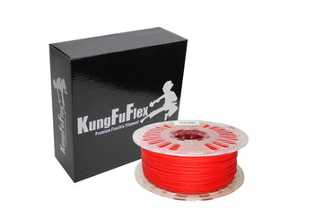 KungFuFlex - Soft Flex - 85A - Mailbox Red - 1.75mm - 1kg