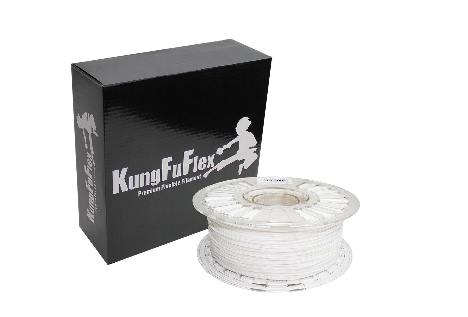 KungFuFlex - Medium Flex - 98A - Cloud White - 1.75mm - 1kg