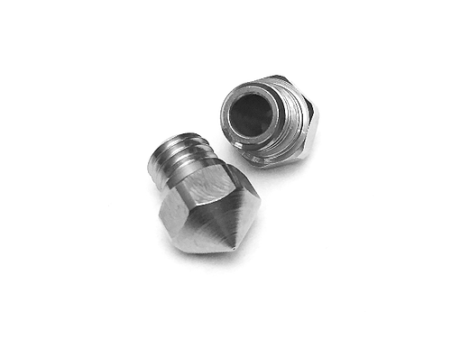 Micro Swiss Plated Wear Resistant Nozzle MK10 0.4mm (For PTFE lined hotends only)