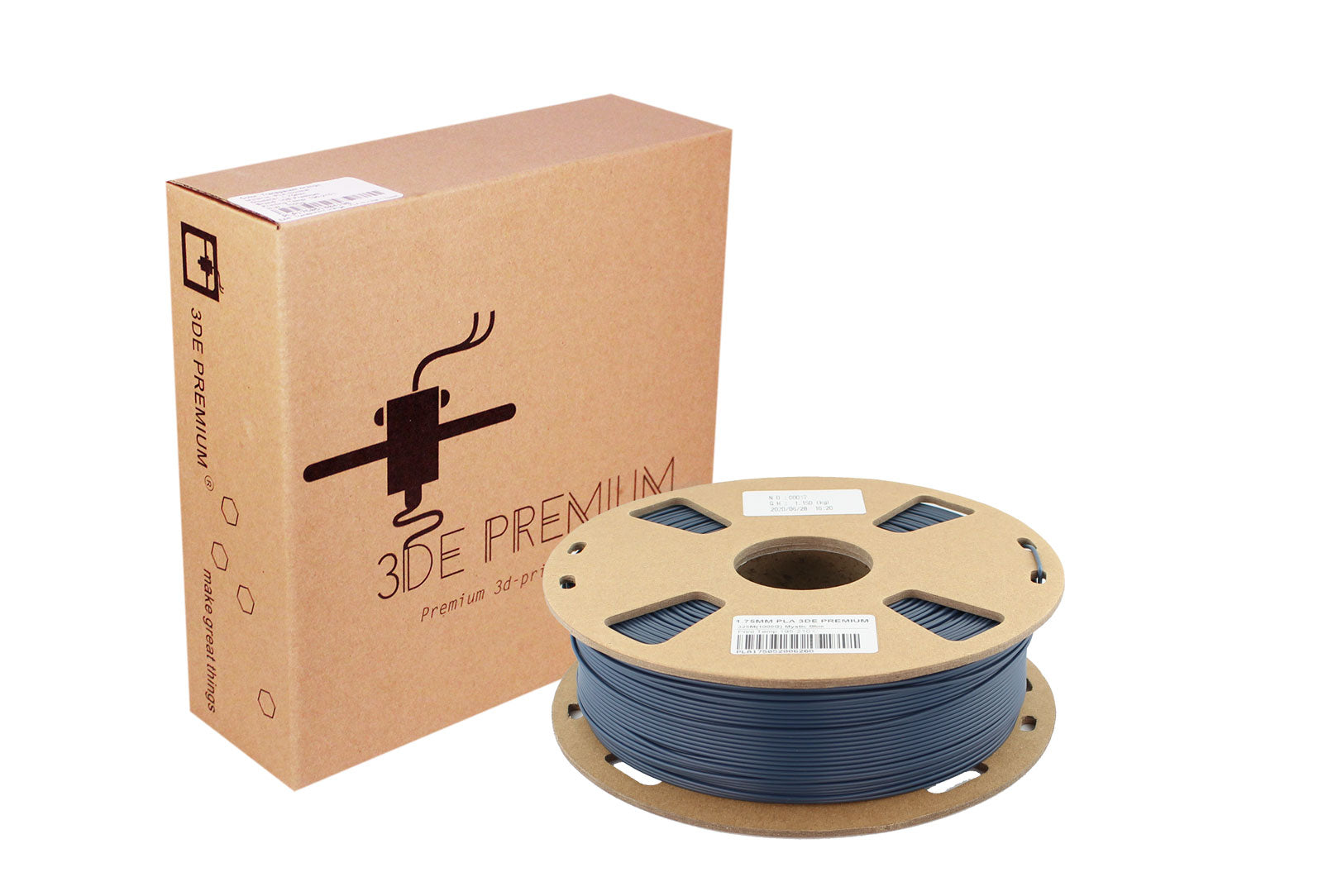 3DE Premium - PLA - Mystic Blue - 1.75mm - 1kg
