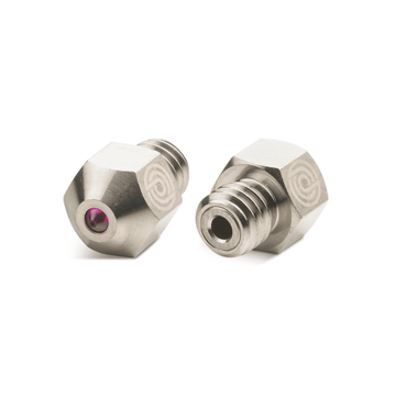 PrimaCreator MK8 Nickel Plated Copper Nozzle with Ruby 0.4mm - 1pcs