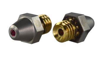PrimaCreator Raise3D Pro2 Ruby Brass Nozzle 0.4mm - 1pcs