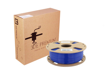 3DE Premium - PETG - Solid Blue - 1.75mm - 1kg