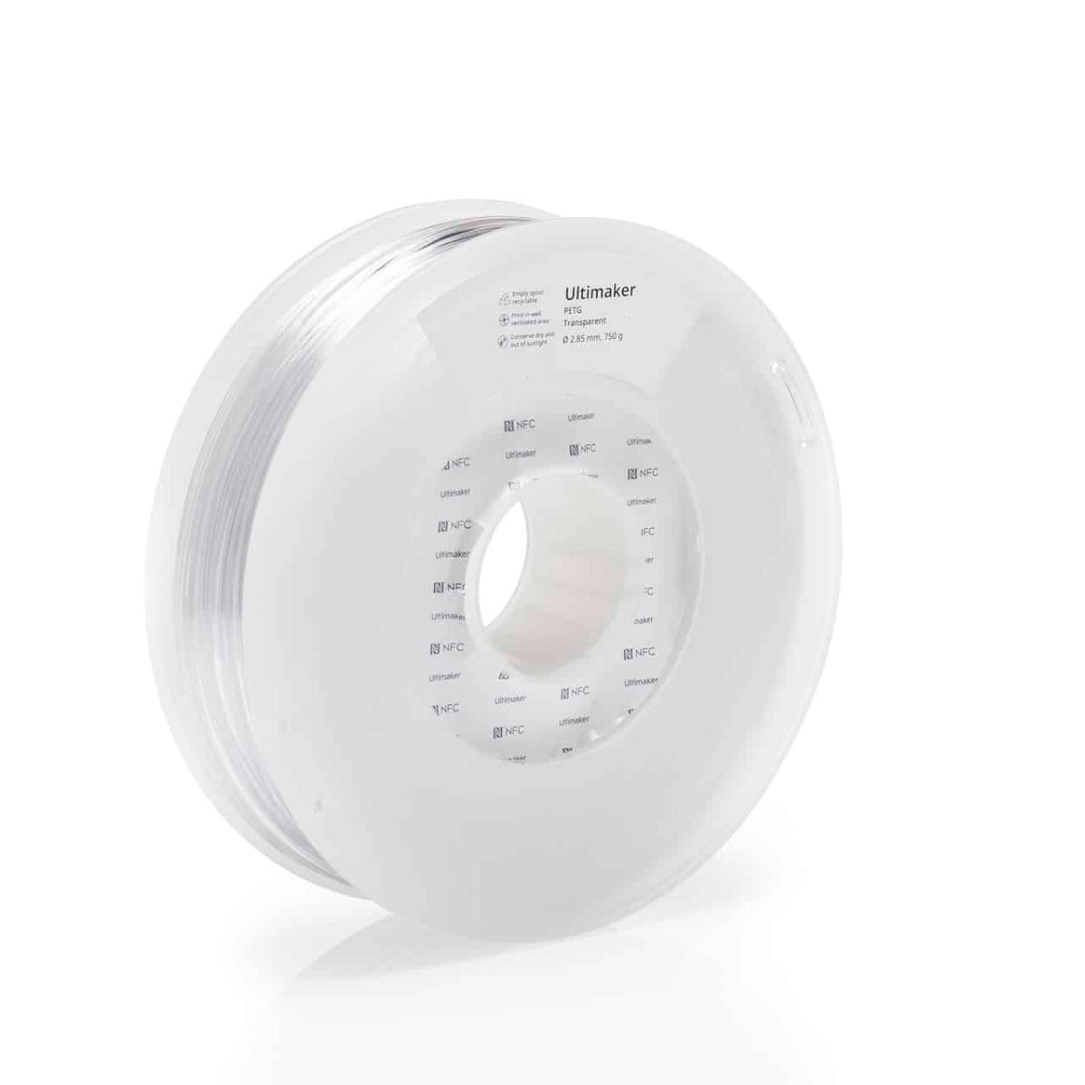 UltiMaker - PETG - Transparent - 2.85mm - 750g