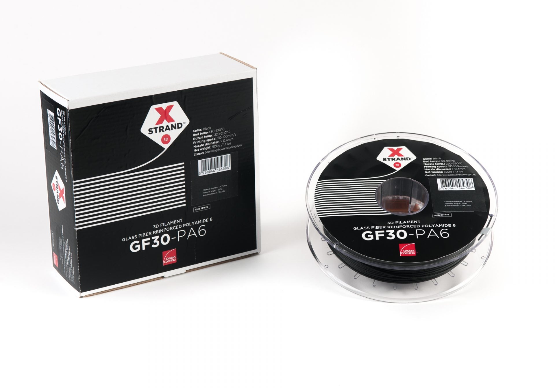 XSTRAND GF30-PA6 - 500g - Owens Corning